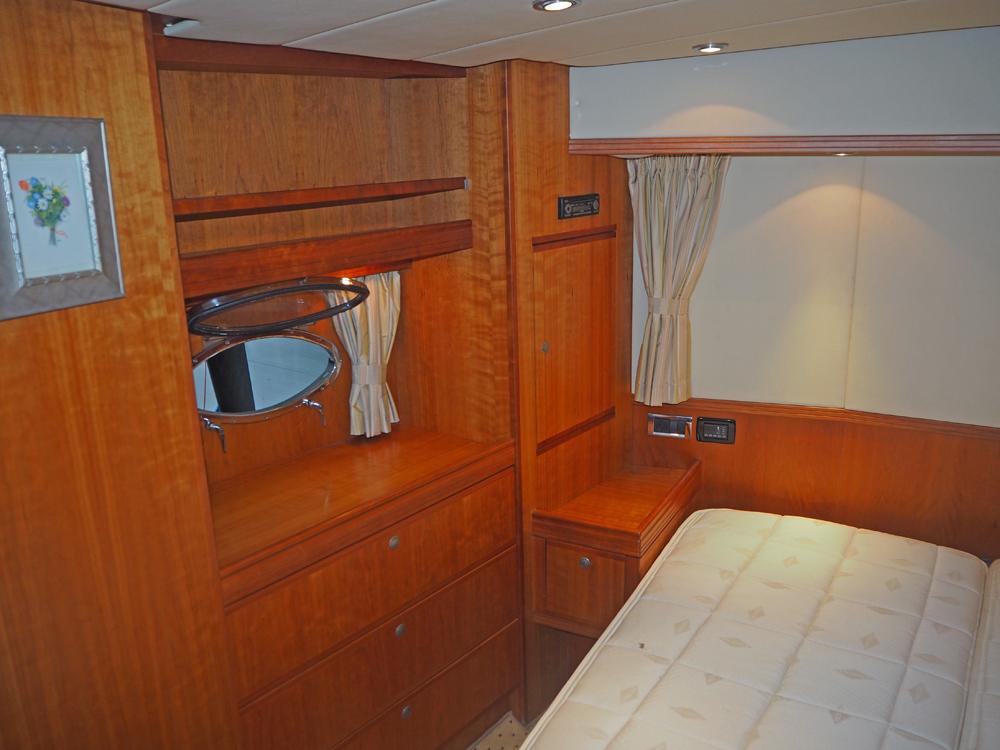 Cabine arri&egrave;re, H&eacute;bergements